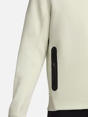 Nike Cream Tech Fleece Zip-Up Hoodie - Image 5 of 12