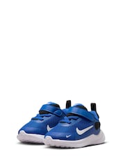 Nike Blue/White Infant Revolution 7 Trainers - Image 6 of 10