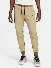 Nike Dark Green Tech Fleece Joggers - Image 1 of 15