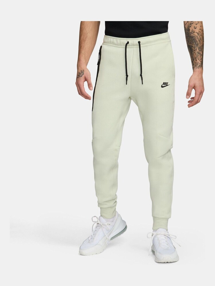 Nike Cream Tech Fleece Joggers - Image 1 of 10
