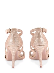 Carvela Gold Kross Jewel Sandals - Image 3 of 5