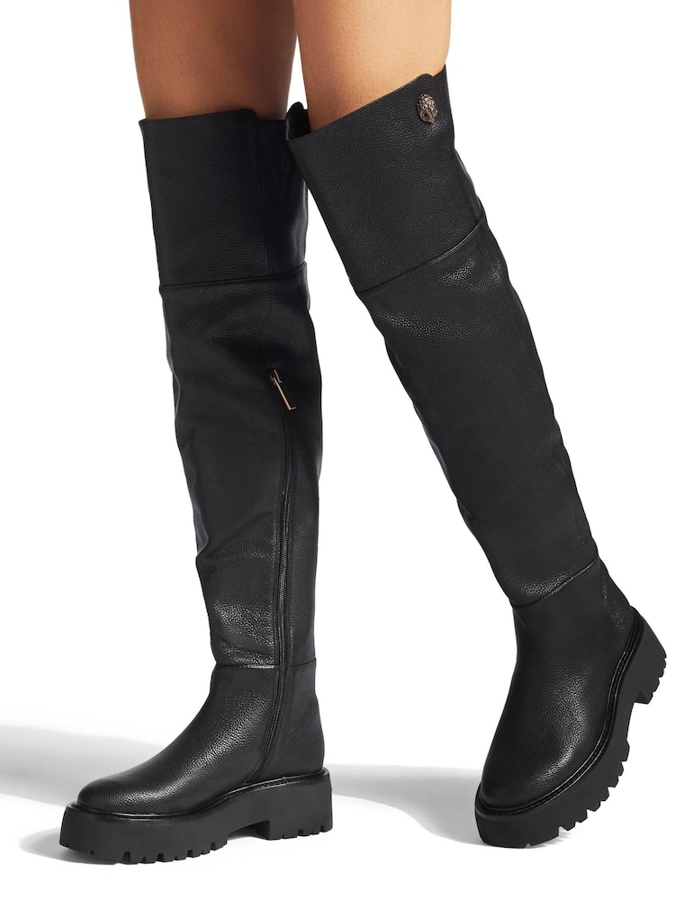 Kurt Geiger London Shoreditch Chunky Black Boots - Image 1 of 5