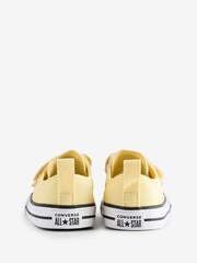 Converse Yellow Lemon Infant 2V Trainers - Image 4 of 9