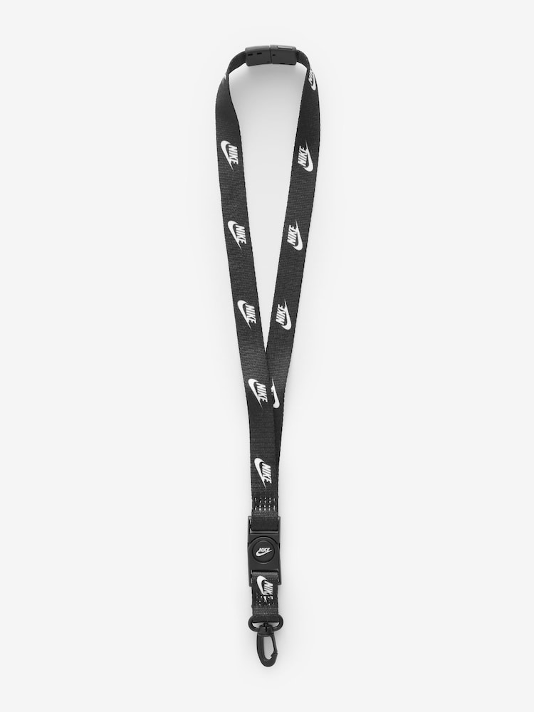 Nike Black Club Logo Lanyard - Image 1 of 1