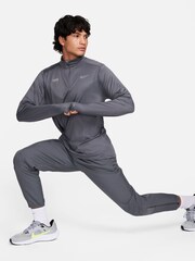 Nike Grey Dri-FIT Element Flash Half Zip Running Fleeces - Image 7 of 10