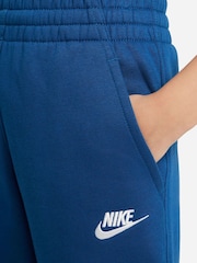 Nike Mid Blue Club Fleece Joggers - Image 4 of 8