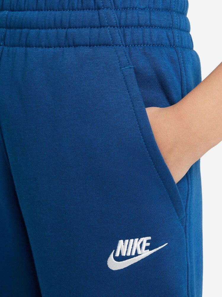 Nike Mid Blue Club Fleece Joggers - Image 4 of 8
