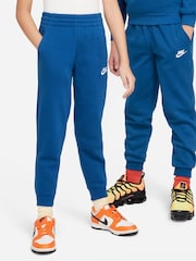 Nike Mid Blue Club Fleece Joggers - Image 6 of 8