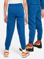 Nike Mid Blue Club Fleece Joggers - Image 7 of 8