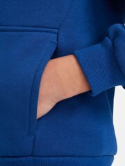 Nike Mid Blue Club Fleece Zip Through Hoodie - Image 3 of 8