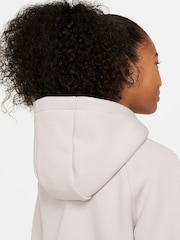 Nike Purple Tech Fleece Zip Through Hoodie - Image 5 of 6