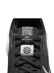 Nike Black Interact Run Road Running Trainers - Image 10 of 13