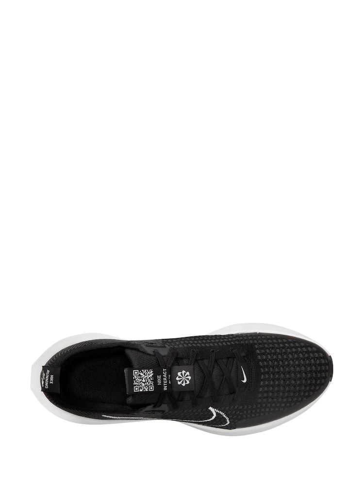 Nike Black Interact Run Road Running Trainers - Image 8 of 13