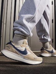 Nike Neutral/Navy Phoenix Waffle Trainers - Image 5 of 16