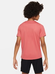 Nike Dark Pink Dri-FIT Miler T-Shirt - Image 2 of 6
