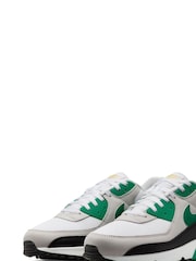 Weiß-grün - Nike Air Max 90 Sneaker - Bild 11 von 24