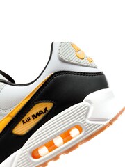 Nike Orange/White Air Max 90 Trainers - Image 10 of 10