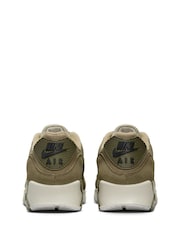 Nike Khaki Air Max 90 Trainers - Image 6 of 10