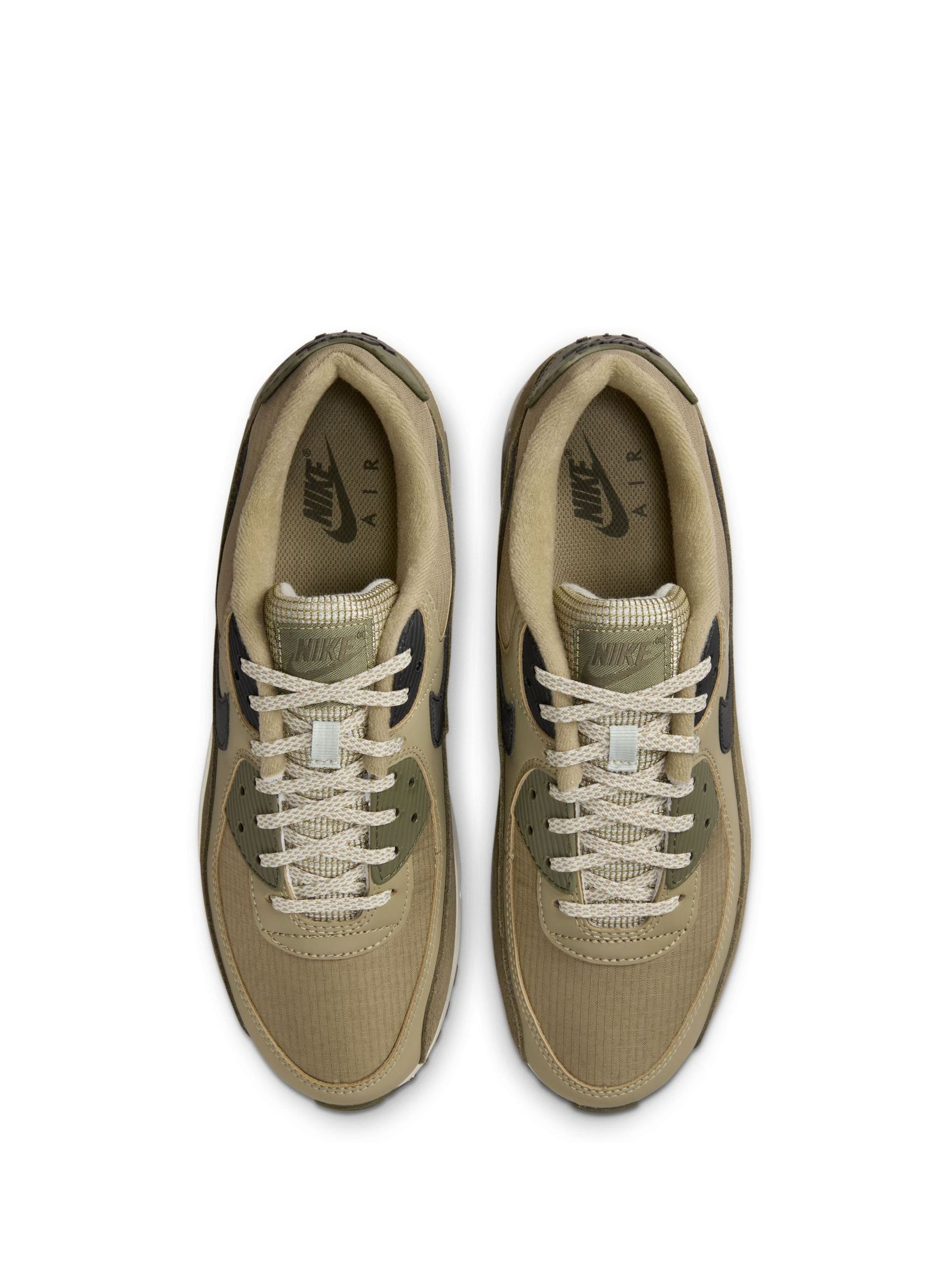 nike air max khaki trainers
