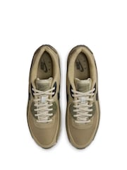 Nike Khaki Air Max 90 Trainers - Image 7 of 10