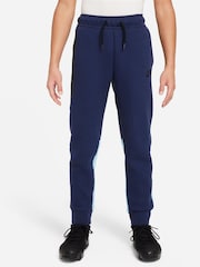 Nike Blue/Navy Tech Fleece Joggers - Image 1 of 6