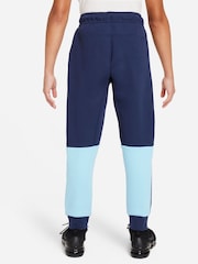 Nike Blue/Navy Tech Fleece Joggers - Image 2 of 6