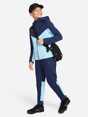 Nike Blue/Navy Tech Fleece Joggers - Image 3 of 6