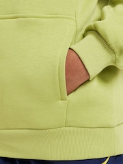Nike Chartreuse Green Club Fleece Overhead Hoodie - Image 3 of 8