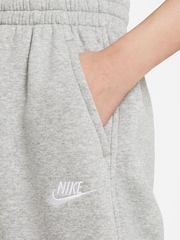 Nike Grey Club Fleece Oversized Joggers - Image 4 of 6
