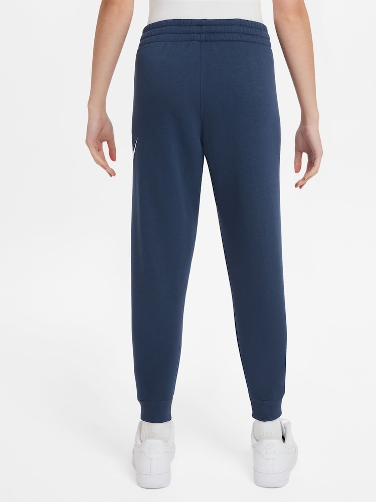 Nike Blue Club Fleece Logo Joggers - Image 2 of 8