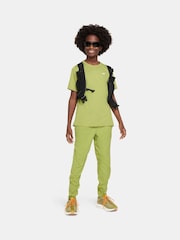 Nike Chartreuse Green Dri-FIT Miler T-Shirt - Image 2 of 5