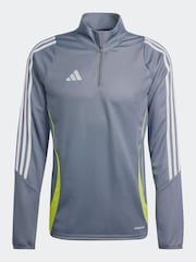 adidas Grey Tiro 24 Training Top - Image 7 of 7