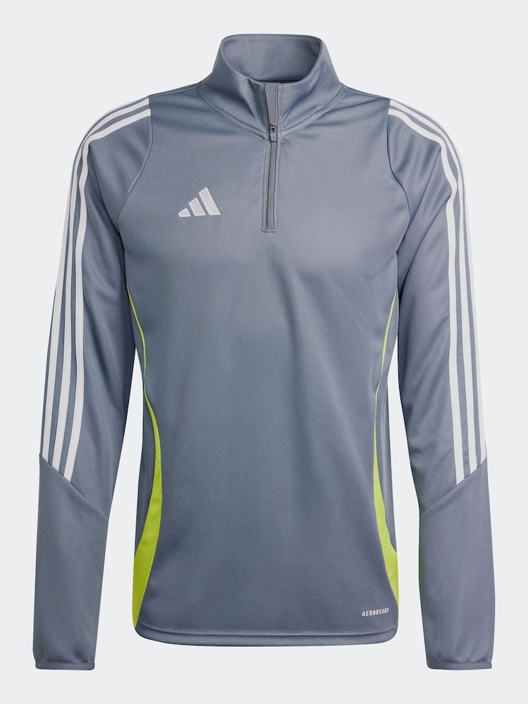 adidas Grey Tiro 24 Training Top - Image 7 of 7