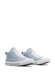 Converse Navy Malden Street Youth Trainers - Image 4 of 8
