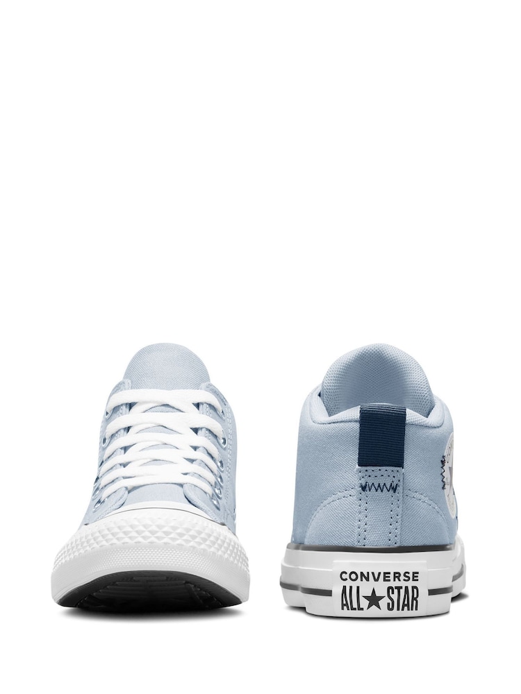 Converse Navy Malden Street Youth Trainers - Image 8 of 8