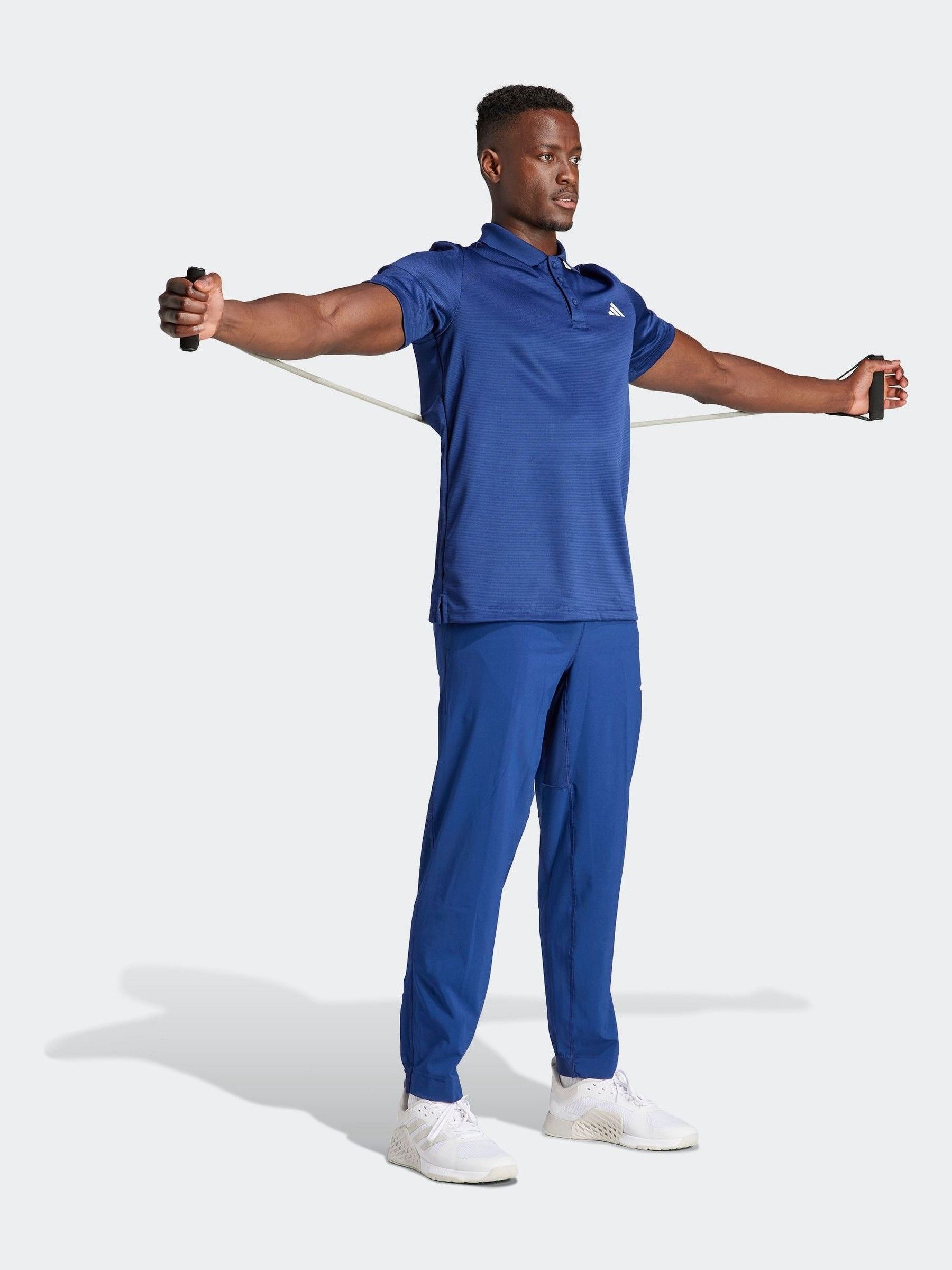 Buy adidas Blue Train Essentials Training Joggers from Next USA