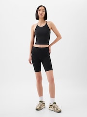 Gap Black Studio Longline Sports Bra - Image 2 of 4