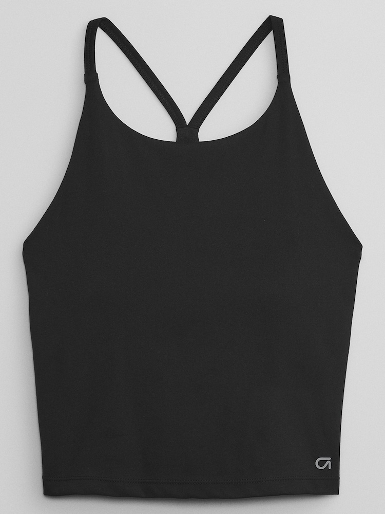 Gap Black Studio Longline Sports Bra - Image 3 of 3 Gap Black Studio Longline Sports Bra - Image 3 of 3