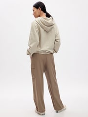 Gap Brown Fit Parachute Runaround Cargo Trousers - Image 2 of 2