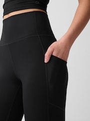Gap Black Full Length High Waisted Studio Leggings - Image 5 of 6