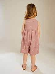 Pink Frill Playsuit (3mths-7yrs) - Image 3 of 6