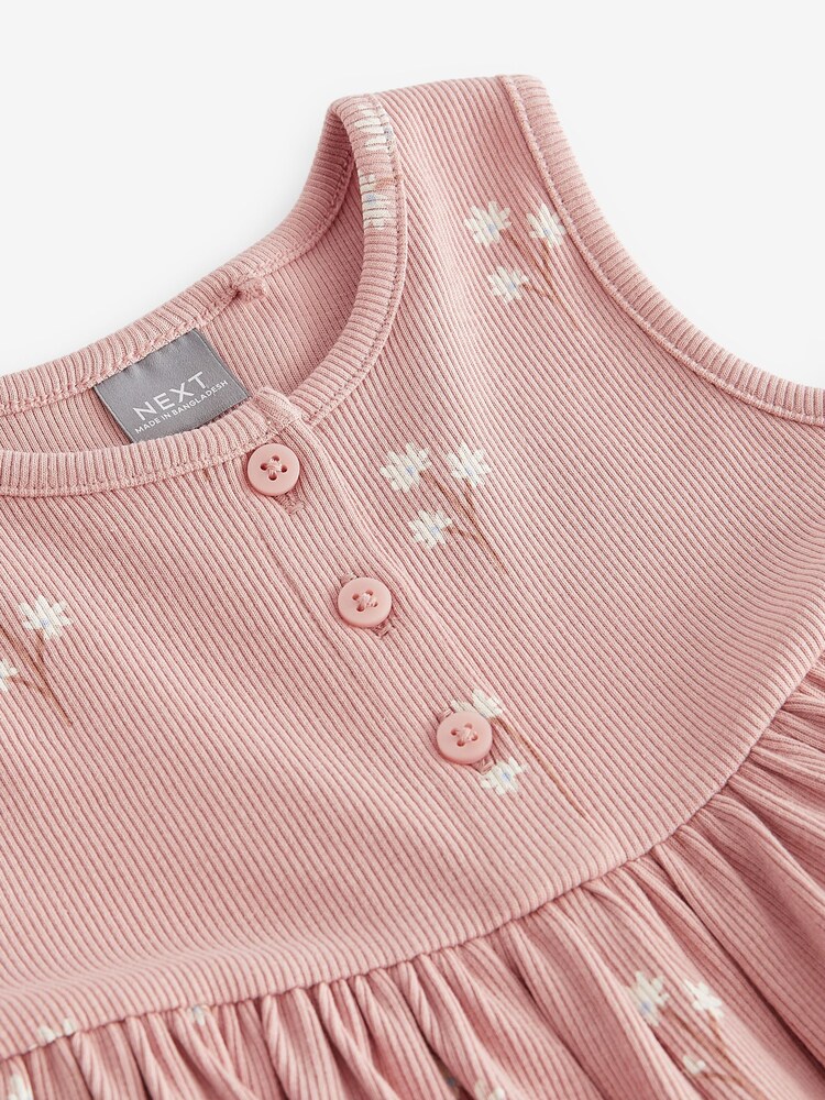 Pink Frill Playsuit (3mths-7yrs) - Image 6 of 6