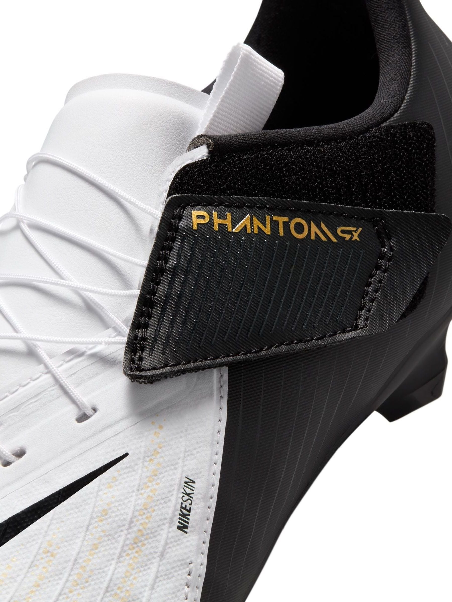 Buy Nike White Phantom Academy Flyease Multi Ground Football Boots from Next Austria