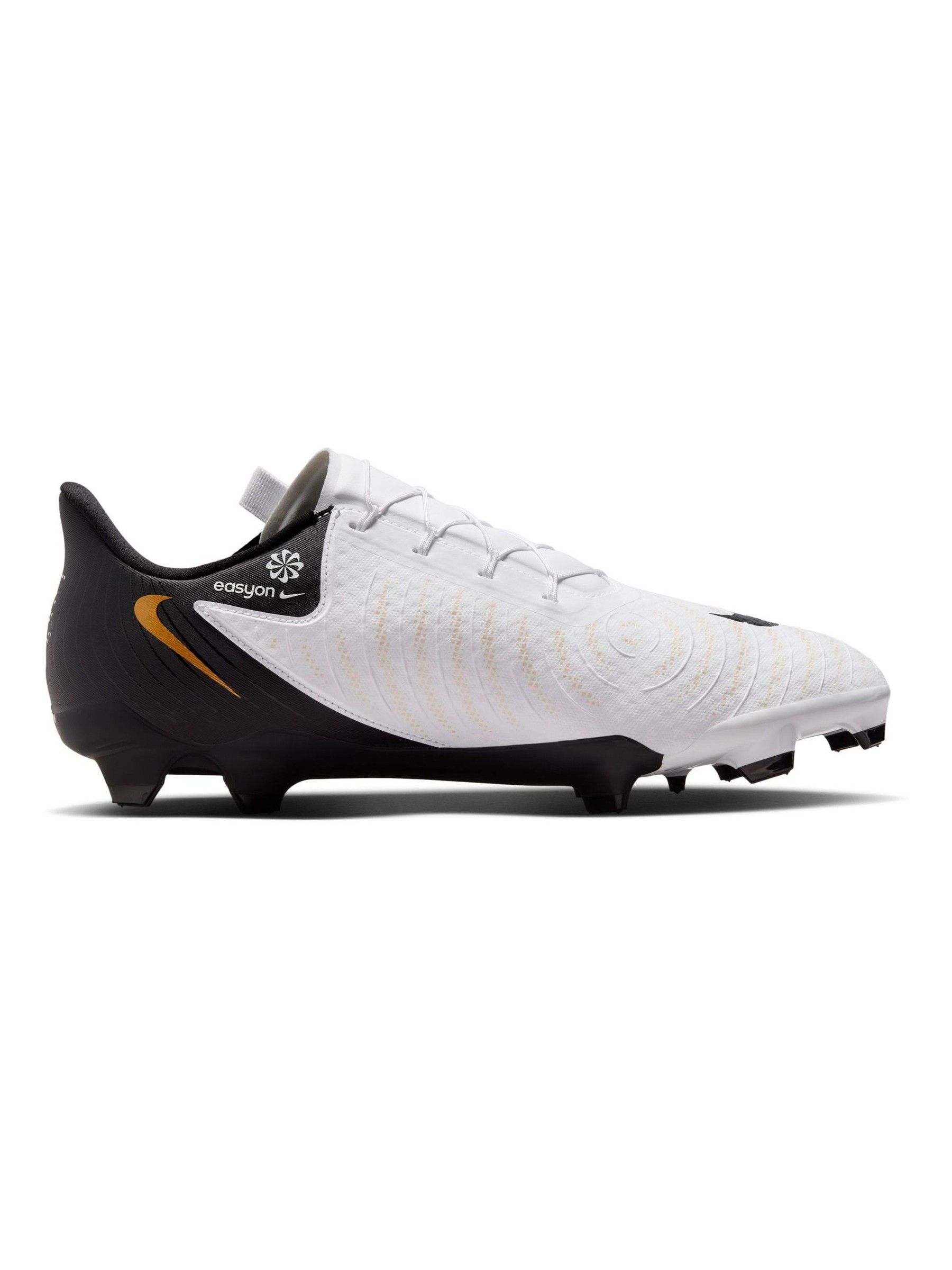 Buy Nike White Phantom Academy Flyease Multi Ground Football Boots from Next Luxembourg