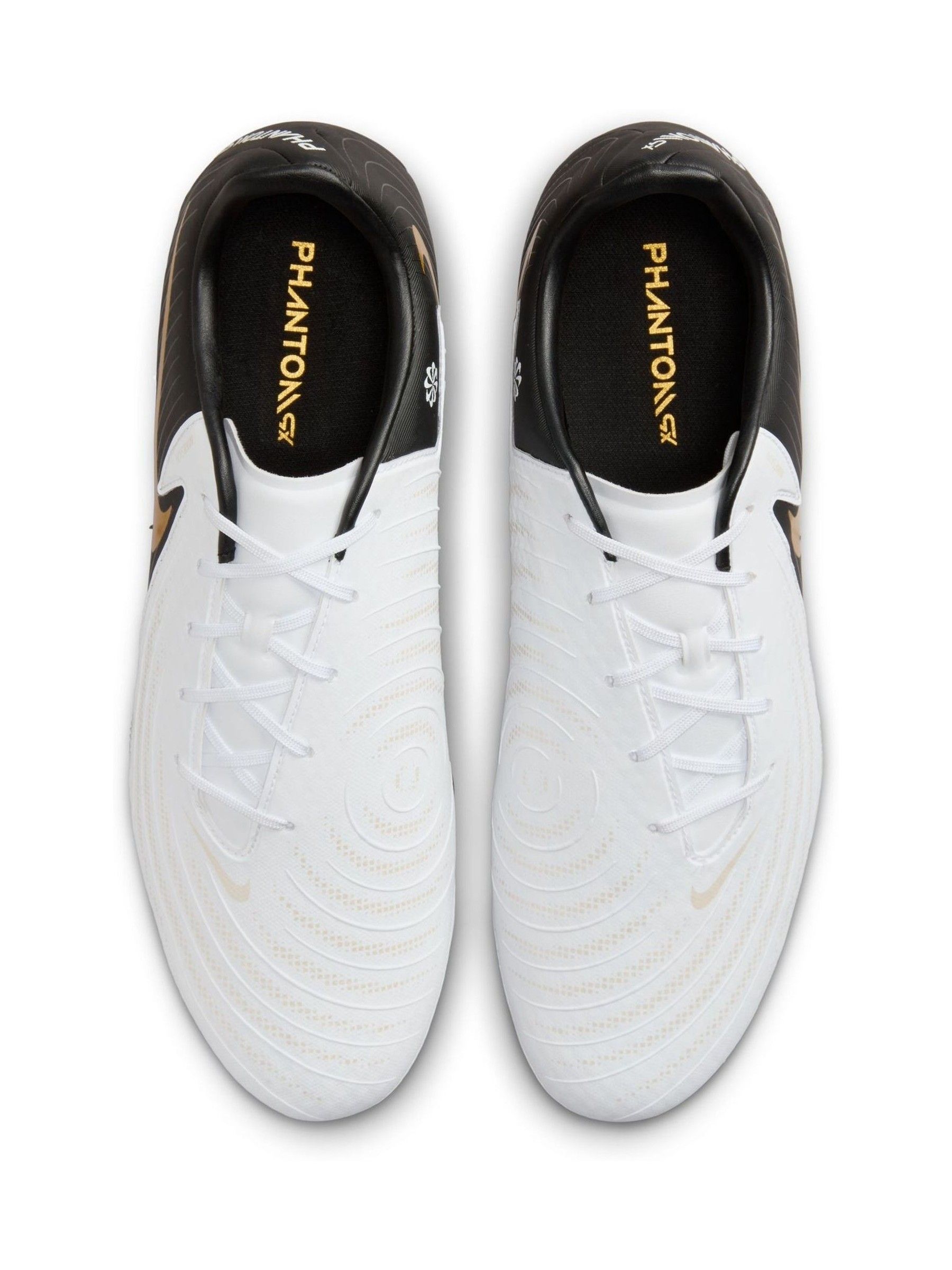 Buy Nike White Phantom Academy Multi Ground Football Boots from Next Luxembourg