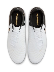 Nike White Phantom Academy Multi Ground Football Boots - Image 6 of 11