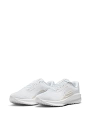 Nike White Downshifter 13 Road Running Trainers - Image 5 of 11
