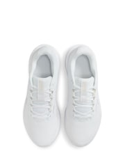 Nike White Downshifter 13 Road Running Trainers - Image 6 of 11