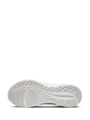 Nike White Downshifter 13 Road Running Trainers - Image 9 of 11