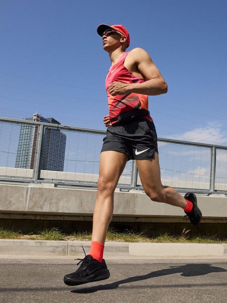 Nike Black Downshifter 13 Road Running Trainers - Image 12 of 12